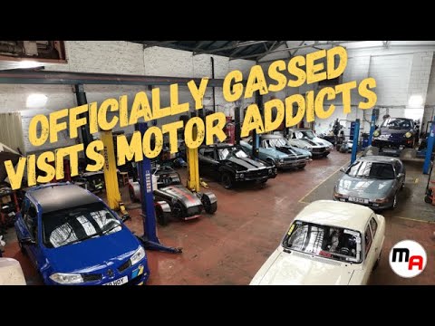 OFFICIALLY GASSED visits Motor Addicts - Behind The Scenes