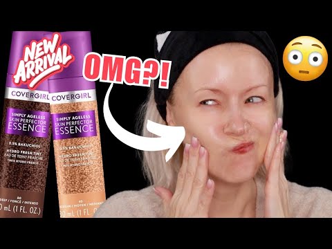 NEW Covergirl Simply Ageless ESSENCE Foundation Review + 2 Day Wear Test | Steff's Beauty Stash
