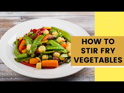 Stir Fry Vegetables - Ny The Cook