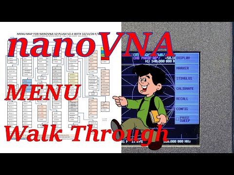 nanoVNA: A Practical Menu Walk Through (068a)