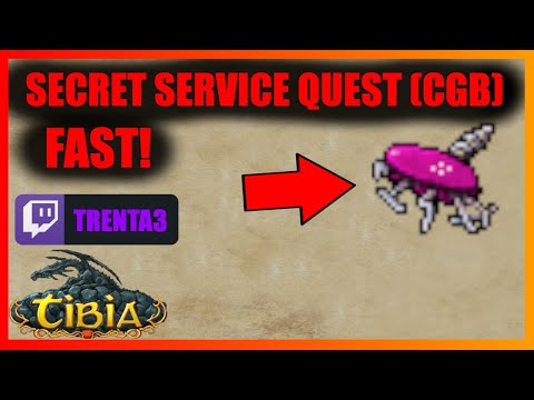 SECRET SERVICE QUEST (CGB) | GUIA TIBIA ESPAÑOL | FAST