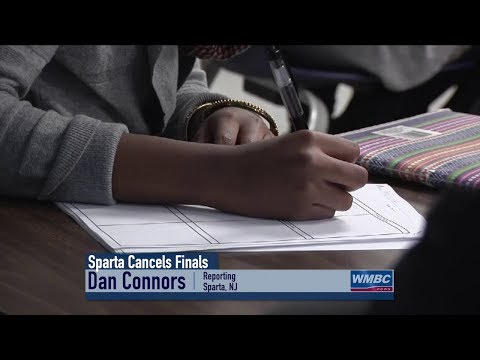 NJ Sussex County Sparta High School Cancels Finals