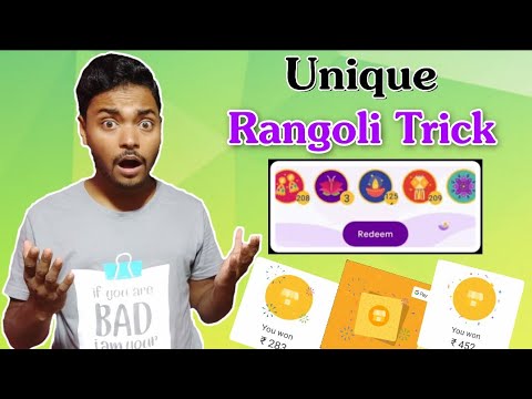 Google Pay Diwali offer 2019 - Unique Rangoli Trick || Earn ₹251 In Bank || New Refer & Earn Offer