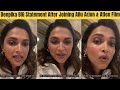 Deepika Padukone BIG Statement After Joining Allu Arjun Atlee Next Film Spirit Controversy Sandeep