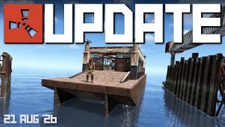 Nexus ferry test, Honey bandage, New render pipeline! | Rust Update 21st August 2026