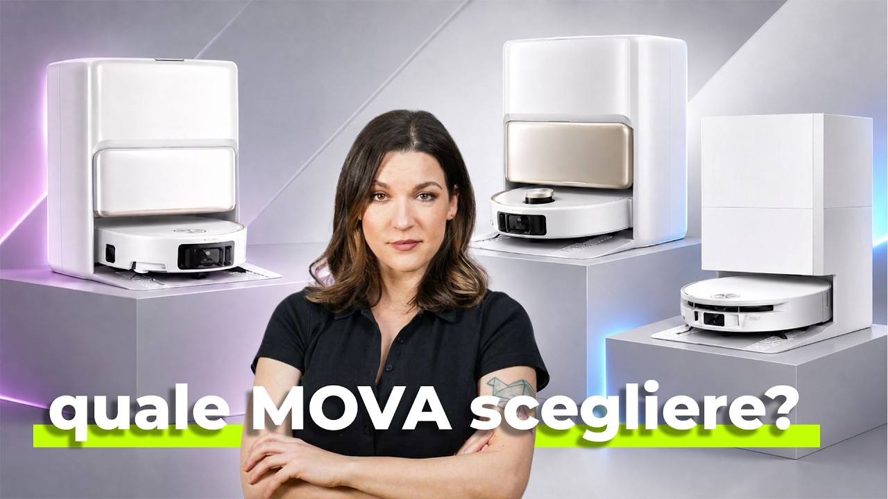 Mova S70 Roller, V50 Ultra Complete e Z60 Ultra Roller Complete: quale scegliere al Prime Day?