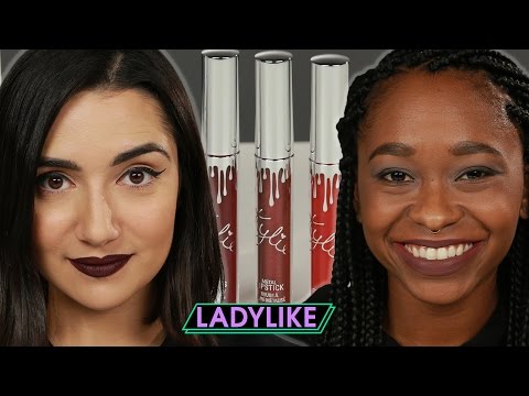 Women Try Kylie Jenner's Entire Holiday Collection • Ladylike Video