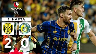 MKE Ankaragücü (2-0) Şanlıurfaspor - Highlights/Özet | Trendyol 1. Lig