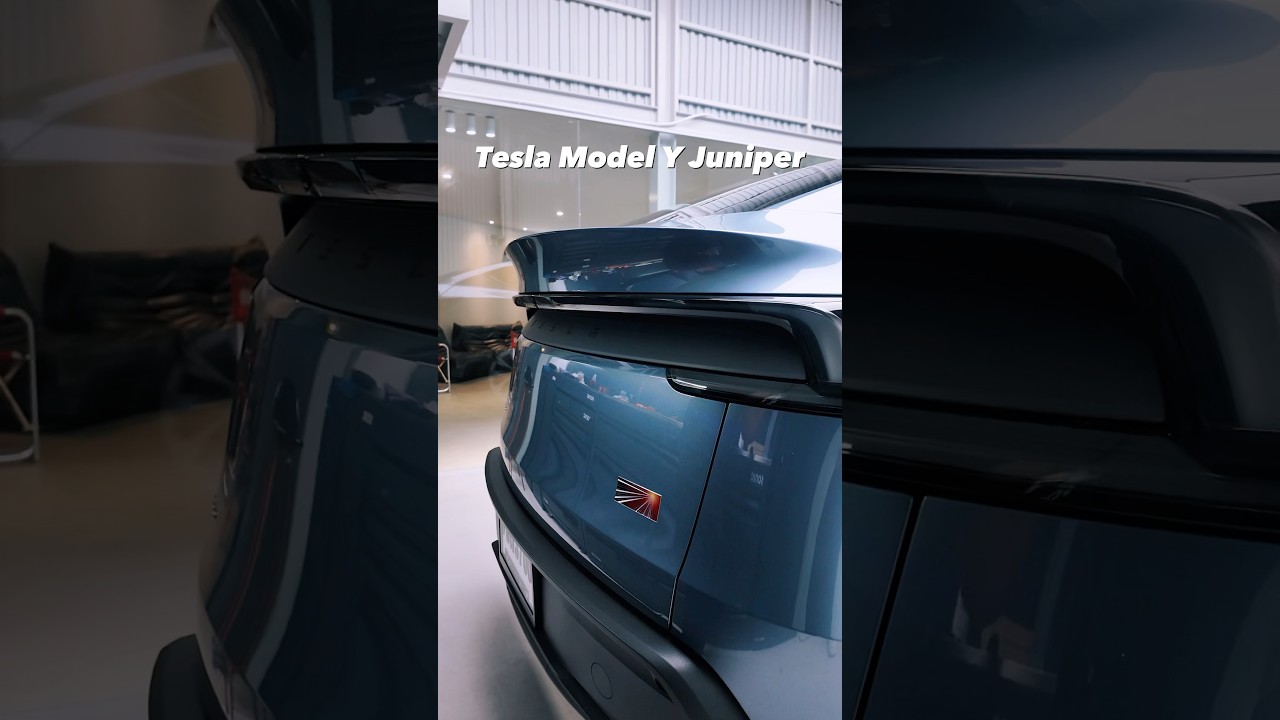ของแต่ง Tesla Model Y — Auto Door Handle, Soft Close, Frunk, Sunshade, Yoke โดย G-FORCE Thailand