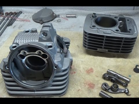 Kawasaki KLX 140 SX Parts Big Bore Kit Upgrade - Install Part 1