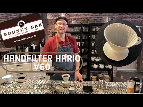 Handfilter Hario V60 - So könnt ihr ganz leicht erstklassigen Kaffee kochen