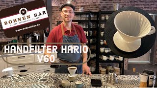 Handfilter Hario V60 - So könnt ihr ganz leicht erstklassigen Kaffee kochen