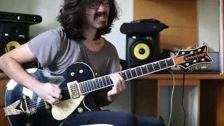 Video thumbnail for Gretsch Penguin Midnight Sapphire Demo - Mateus Asato by Mateus Asato