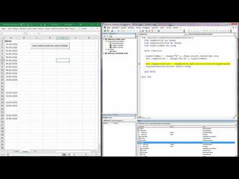 133. Excel-VBA: Unfassbar - leere Zellen ohne Schleife in einem Aufwasch löschen
