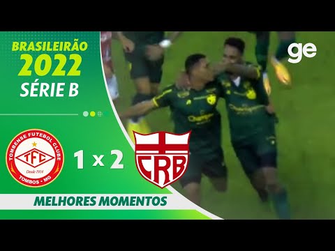 Gols e lances de Tombense x CRB