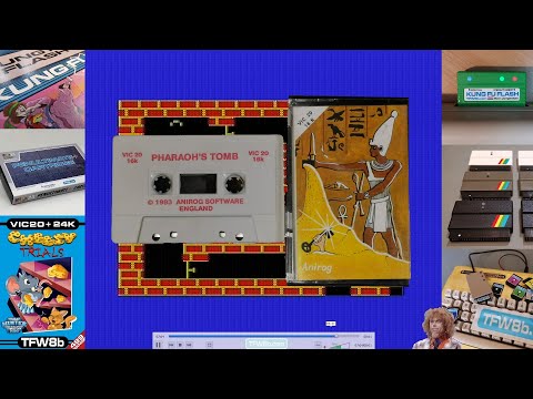 Rod's Rummaged Recordings: Pharaoh's Tomb - Anirog - Commodore VIC20 +16k - Oh frig, it's in BASIC!