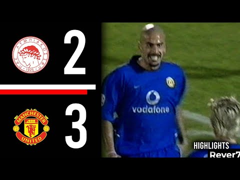 Olympiacos v Manchester United | Highlights | UCL | 2002/2003