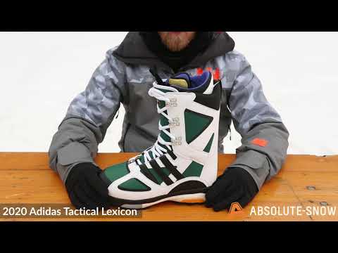2019 / 2020 | Adidas Tactical Lexicon Snowboard Boots | Video Review