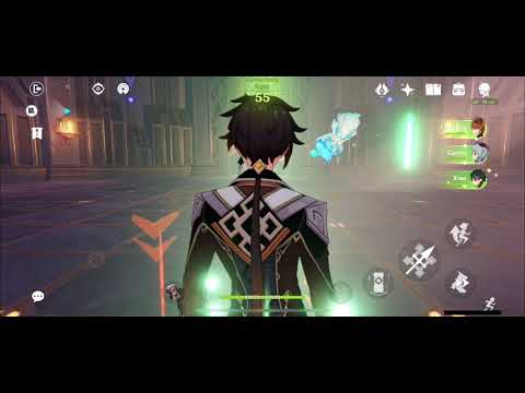 Genshin Impact - Instant HP regeneration and Burst Charge Method using Twisted Realm