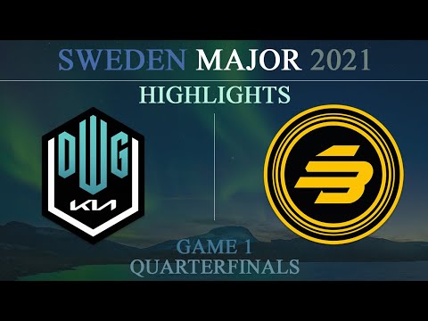 DWG vs SBXG @G1 - Villa | Highlights | Six Sweden Major 2021 |  Quarterfinals