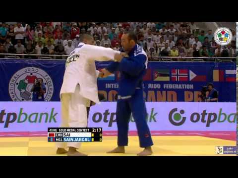 Judo 2015 Grand Prix Ulaanbaatar: Sai (CHN) - Sainjargal (MGL) [-73kg] final