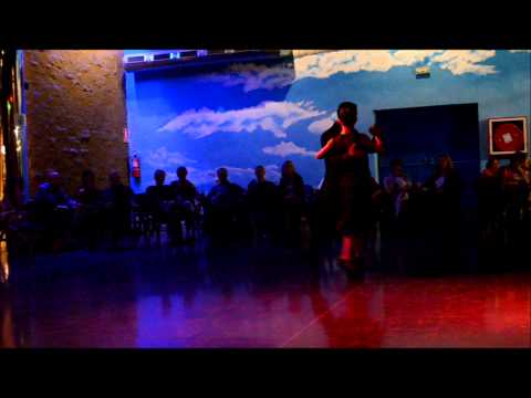 Silvia Lezcano & Giovanni Corral en la Milonga de la Fábrica - Danzarín Blanes