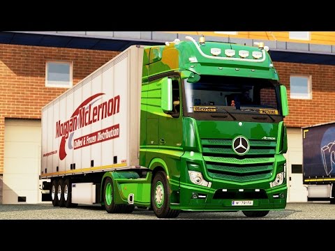 ETS 2 1.25 ProMods 2.11 Mercedes Benz Actros MPIV  Inverness - Broadford