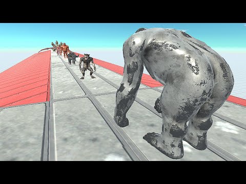Silver Goro the Giant vs Fantastic - Animal Revolt Battle Simulator