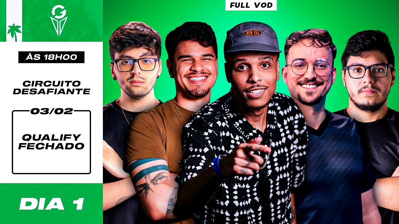 QUALIFY CIRCUITO DESAFIANTE - QUALIFY FECHADO | DIA 1