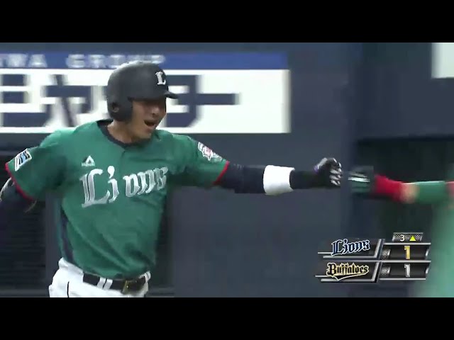 【3回表】3年ぶりの感触!! ライオンズ・上本 同点の今季1号ホームラン!! 2016/7/29 Bs-L