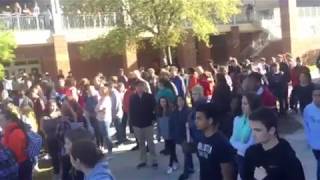 Mount Dora High during National School Walk-out Day