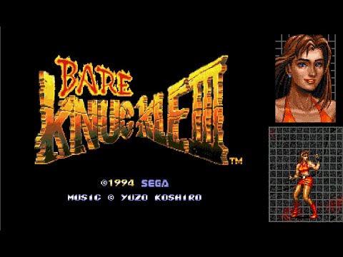 Streets of Rage 3(JP) - Blaze - Hard - Até Salvar(Começando c/ 1 Vida e Sem Continue)
