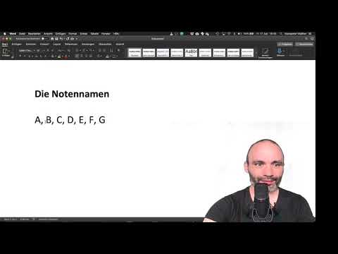 Musiktheorie für Anfänger: 13. Die Notennamen