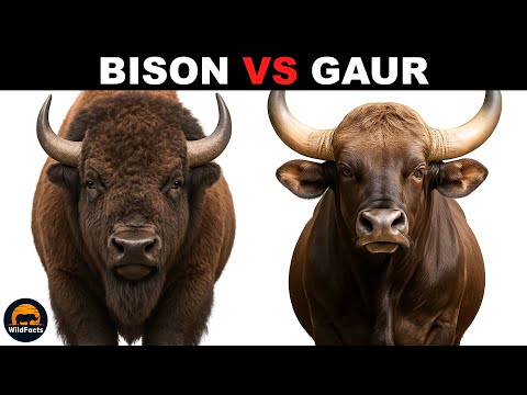 What is the Difference Between American Bison and Indian Gaurs?
