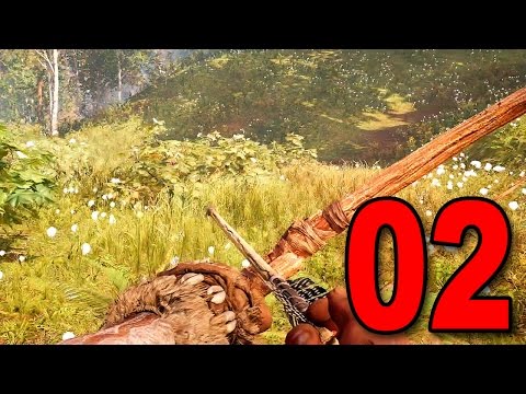 Far Cry Primal - Part 2 - Bow Hunting (Let's Play / Walkthrough / PS4 Gameplay)