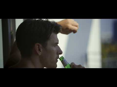 Cinematic Peroni 0.0% beer ad shot on Sony A7IV with Samyang Cinelens and DJI Avata 2