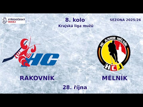 HC Rakovník vs. HC Junior Mělník 4:2 - 8. kolo KLM  -  28.10.2025