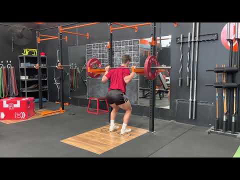 Quarter pin squat