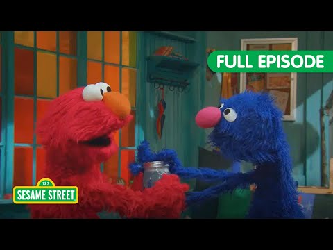 エルモがグリッターポットを作る | セサミストリート フルエピソード (Elmo Makes a Glitter Jar | Sesame Street Full Episode)