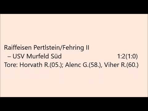 Raiffeisen Pertlstein/Fehring II   – USV Murfeld Süd