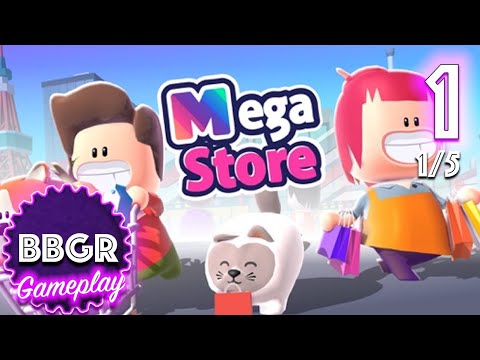 Mega Store: Cute Idle Game - Review 1/5, Game Play Walkthrough No Commentary 1