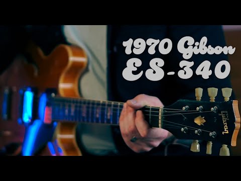 Gibson ES-340 | The 335's Lesser Known Brother | Tones and Pickup Comparison