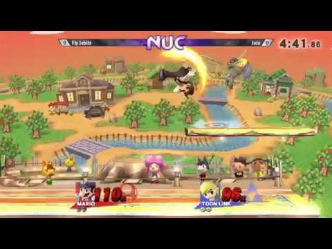 NUC16 - Fly Jebitz (Mario) vs. JoJo (Toon Link) - Pools - SSB4
