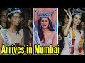 Miss World 2017 Manushi Chhillar GRAND WELCOME, Returns To India