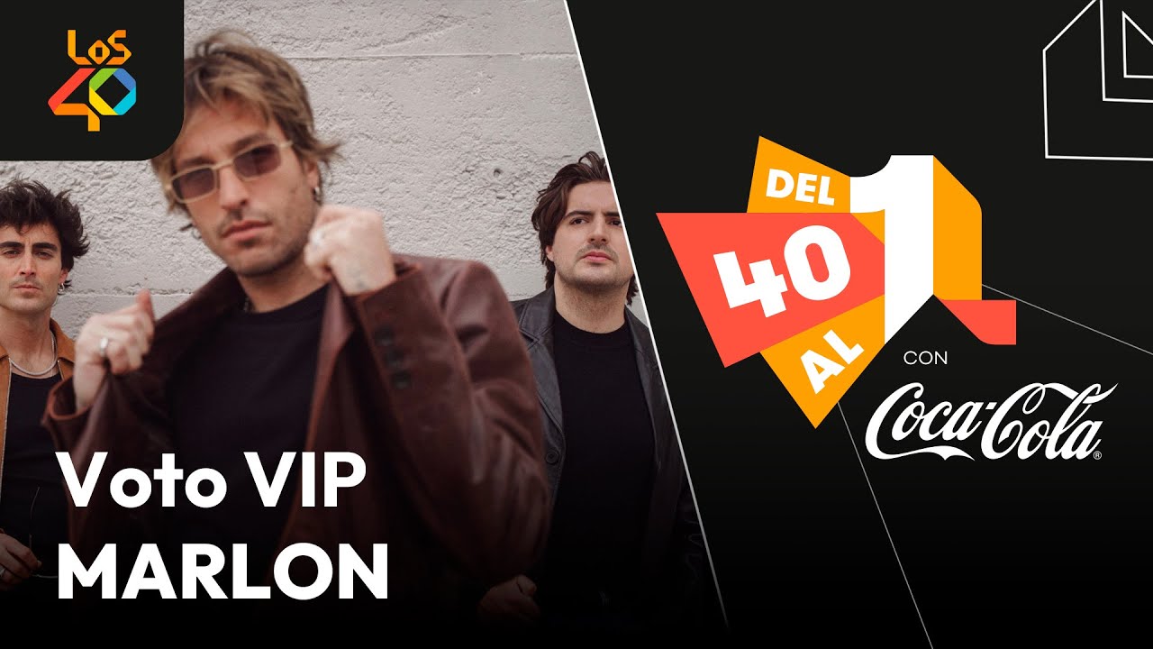 Marlon en Del 40 al 1 CocaCola: "Ser hipersensible es una necesidad"| LOS40