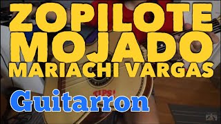 Como Tocar Guitarron 'Zopilote Mojado' Tutorial Mariachi Vargas