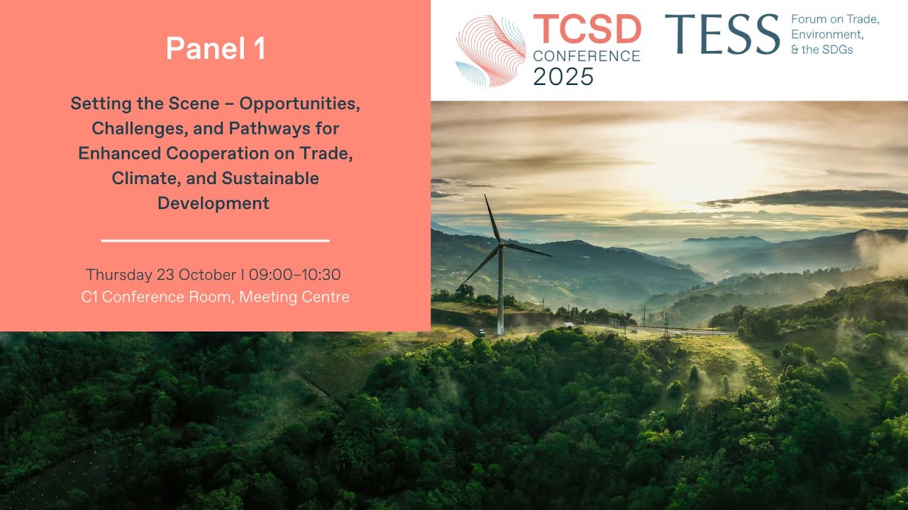TCSD Conference 2025 | Panel 1 | Setting the Scene