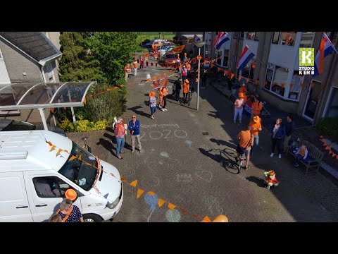 Woubrugge kleurt oranje tijdens Koningsdag