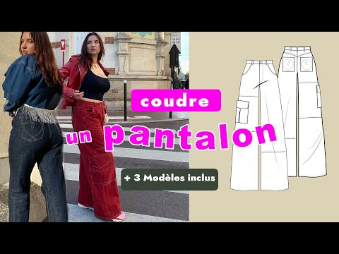 DIY 🧵 COMMENT COUDRE UN JEAN  - + PATRON