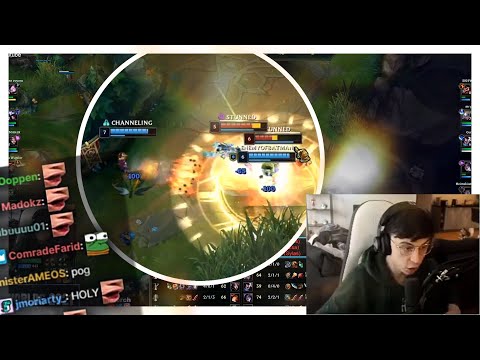 Caedrel reacts to EDG botlane being double killed! / chat